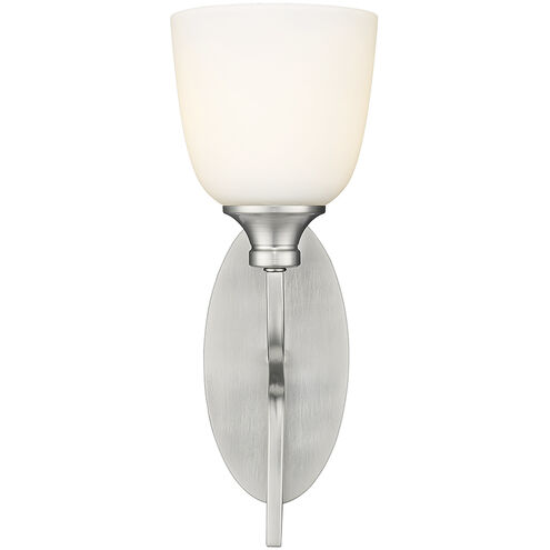 Alberta Indoor Wall Sconce Wall Light in Brushed Nickel